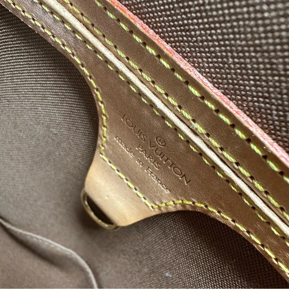 Louis Vuitton Brown and Tan Monogram Backpack